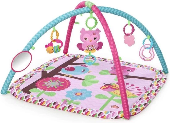 Bright Starts Pink Charming Chirps Activity Gym 1 Bright Starts Pink Charming Chirps Activity Gym