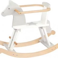 Goki Hobbelpaard Junior Hout 78 Cm Wit/grijs 5 Goki Hobbelpaard Junior Hout 78 Cm Wit/grijs -babygyms Winkel 550x399 8