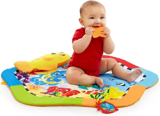 Babygym, Baby Cadeau - Jongen & Meisje, Dierenvriendjes Speelmat, Interactief Speelgoed - Multikleuren. 6 Babygym, Baby Cadeau - Jongen & Meisje, Dierenvriendjes Speelmat, Interactief Speelgoed - Multikleuren. - Afbeelding 6