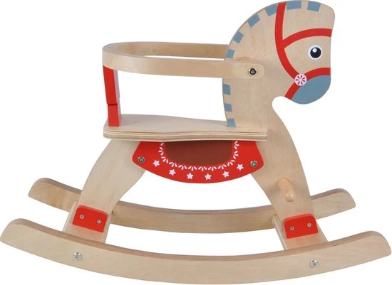 Bandits & Angels Houten Hobbelpaard Met Beugel 1 Bandits & Angels Houten Hobbelpaard Met Beugel