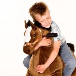 Animal Riding Paard Amadeus Bruin Medium / Large - Rijdend Paardenspeelgoed - Paardenspeelgoed - Speelgoed Vanaf 3 Jaar - Zadelhoogte 68 CM- Verstelbaar Pedaal 3 Standen - Afneembaar Zadel -babygyms Winkel 550x405 6