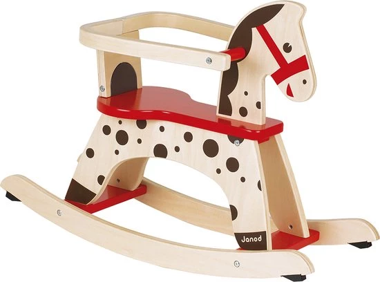 Janod - Janod Schommelpaard Caramel 10 Janod - Janod Schommelpaard Caramel - Afbeelding 10