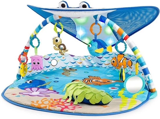 Bright Starts Mr. Ray Ocean Lights Activity Gym 1 Bright Starts Mr. Ray Ocean Lights Activity Gym