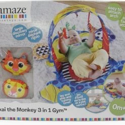 Merkloos Babygym Lamaze Makai Het Aapje Speelkleed - Baby Speelgym TOMY -babygyms Winkel 550x410 2