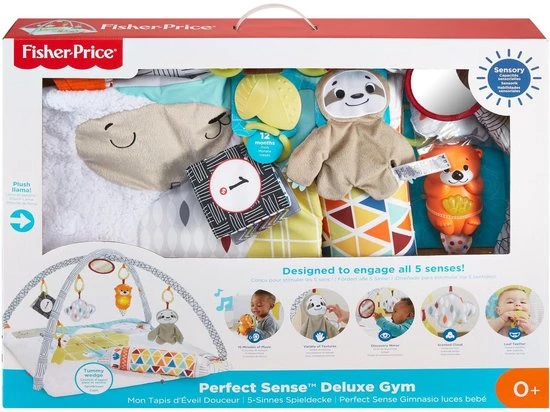 Fisher-Price Baby Gym - Speelmat Met 21 Zintuigelijke Ontdekkingsspeeltjes 15 Fisher-Price Baby Gym - Speelmat Met 21 Zintuigelijke Ontdekkingsspeeltjes - Afbeelding 15