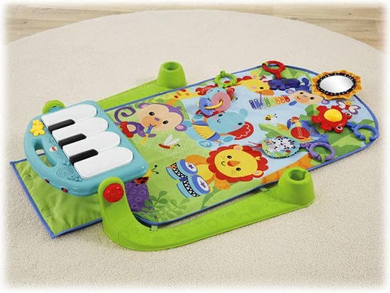 Fisher-Price Trappel En Speel-Piano - Speelmat Met Piano En 5 Speeltjes - Blauw 35 Fisher-Price Trappel En Speel-Piano - Speelmat Met Piano En 5 Speeltjes - Blauw - Afbeelding 35