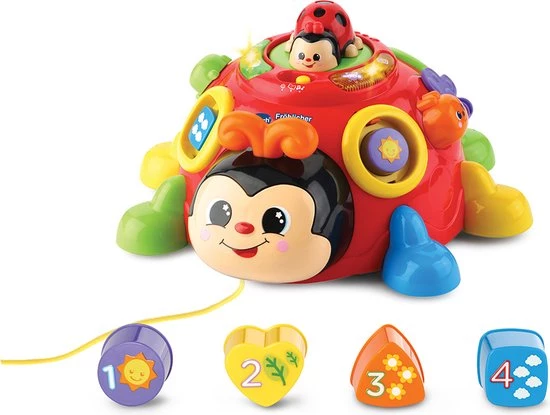 VTech Baby Vrolijke Vormenkever - Educatief Speelgoed - Activity Center - 1 Tot 3 Jaar - Duitstalig 1 VTech Baby Vrolijke Vormenkever - Educatief Speelgoed - Activity Center - 1 Tot 3 Jaar - Duitstalig