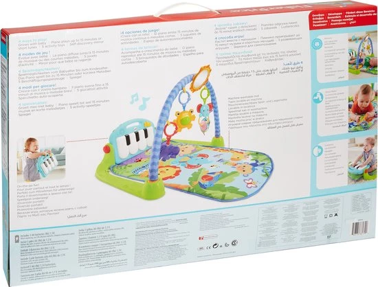 Fisher-Price Trappel En Speel-Piano - Speelmat Met Piano En 5 Speeltjes - Blauw 22 Fisher-Price Trappel En Speel-Piano - Speelmat Met Piano En 5 Speeltjes - Blauw - Afbeelding 22