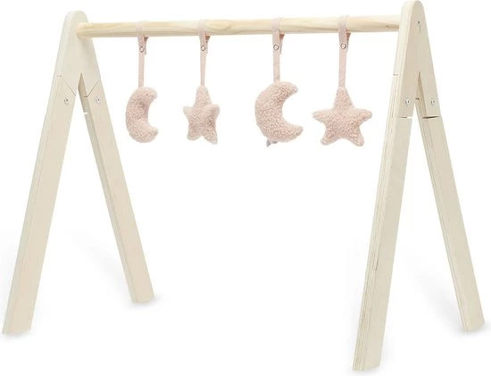 Jollein Babygym Speeltjes - Moon - Pale Pink - 4 Stuks 19 Jollein Babygym Speeltjes - Moon - Pale Pink - 4 Stuks - Afbeelding 19