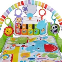 Babygym, Baby Cadeau - Jongen & Meisje, Dierenvriendjes Speelmat, Interactief Speelgoed - Multikleuren. -babygyms Winkel 550x422 6