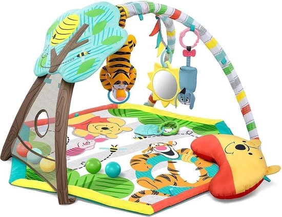 Disney Baby Winnie The Pooh Happy Can Bee Activity Gym, Speeldeken Met Speelboog, 1 Disney Baby Winnie The Pooh Happy Can Bee Activity Gym, Speeldeken Met Speelboog,