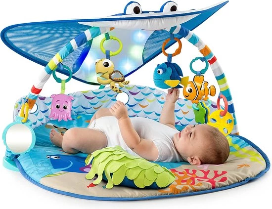 Babygym, Baby Cadeau - Jongen & Meisje, Dierenvriendjes Speelmat, Interactief Speelgoed – Multikleuren 3 Babygym, Baby Cadeau - Jongen & Meisje, Dierenvriendjes Speelmat, Interactief Speelgoed – Multikleuren - Afbeelding 3