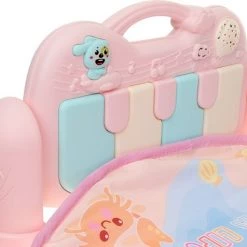 INSMA 3 In 1 Babygym - Speelgoed 1 Jaar - Speelmat Baby - Roze -babygyms Winkel 550x424