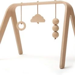 Charlie Crane Paris | Naho Wooden Activity Gym | Houten Activiteiten Babygym | Baby Gym Hout