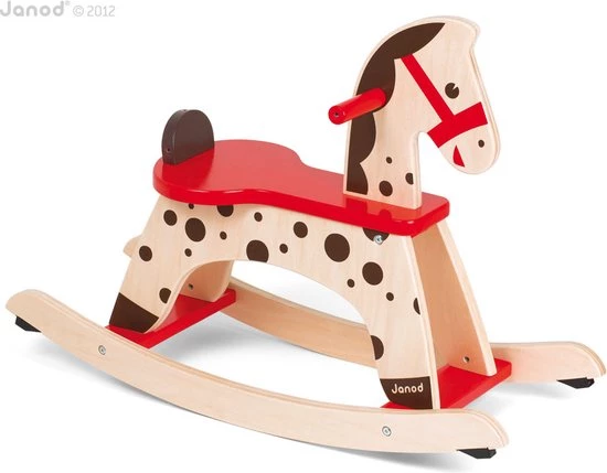 Janod - Janod Schommelpaard Caramel 12 Janod - Janod Schommelpaard Caramel - Afbeelding 12