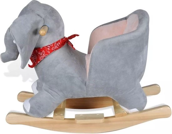 Merkloos Hobbelpaard Olifant - Schommelpaard - Hobbelfiguur - Schommeldier 2 Merkloos Hobbelpaard Olifant - Schommelpaard - Hobbelfiguur - Schommeldier - Afbeelding 2