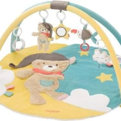 Babygym, Baby Cadeau - Jongen & Meisje, Dierenvriendjes Speelmat, Interactief Speelgoed - Multikleuren.