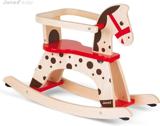Janod - Janod Schommelpaard Caramel 13 Janod - Janod Schommelpaard Caramel - Afbeelding 13