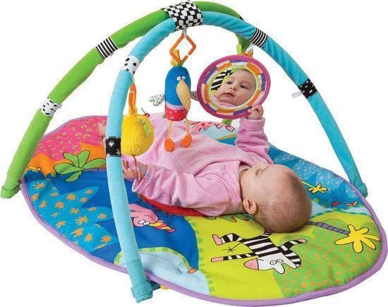 Taf Toys Taftoys Zachte Speelmat /Gym Met Afneembare Bogen - Safari Gym 3 Taf Toys Taftoys Zachte Speelmat /Gym Met Afneembare Bogen - Safari Gym - Afbeelding 3