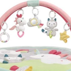 Babygym, Baby Cadeau - Jongen & Meisje, Dierenvriendjes Speelmat, Interactief Speelgoed - Multikleuren. -babygyms Winkel 550x435 6