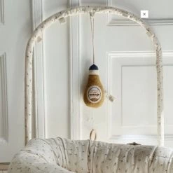 Konges Slöjd Konges Slojd - Babynestje Met Babygym - Lemon Brown 7 Konges Slöjd Konges Slojd - Babynestje Met Babygym - Lemon Brown -babygyms Winkel 550x437 3