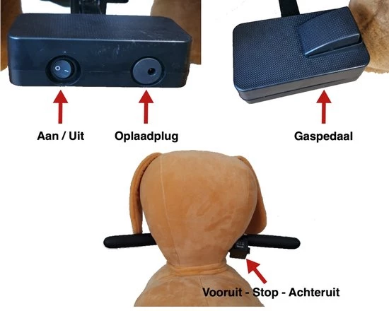 PetRide By ROLLZONE PetRide Van ROLLZONE, Elektrisch Rijdend Paard - Rijdend Speelgoed In Dierenstijl! 10 PetRide By ROLLZONE PetRide Van ROLLZONE, Elektrisch Rijdend Paard - Rijdend Speelgoed In Dierenstijl! - Afbeelding 10