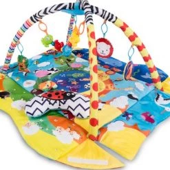 Lionelo Anika Plus - Babygym - 2 In 1 Speelkleed - 5 Speelgoed -babygyms Winkel 550x441