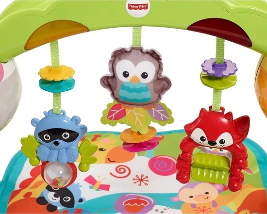 Babygym, Baby Cadeau - Jongen & Meisje, Dierenvriendjes Speelmat, Interactief Speelgoed – Multikleuren 2 Babygym, Baby Cadeau - Jongen & Meisje, Dierenvriendjes Speelmat, Interactief Speelgoed – Multikleuren - Afbeelding 2
