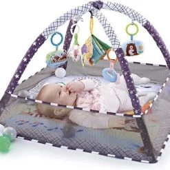 Easy Life Babygym - Speelkleed - Speeltapijt - Baby Speelgoed - Grijs
