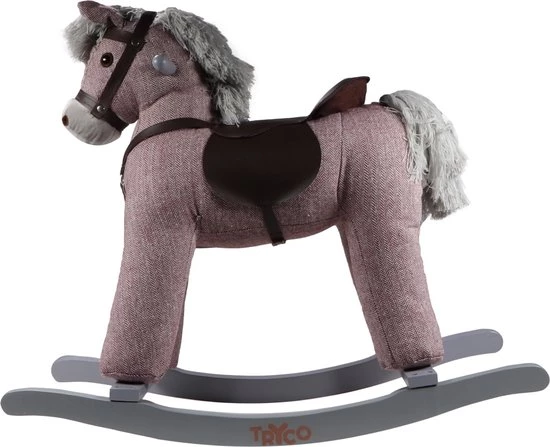 Tryco Milo Roze Hobbelpaard 36m+ TR-120110 4 Tryco Milo Roze Hobbelpaard 36m+ TR-120110 - Afbeelding 4