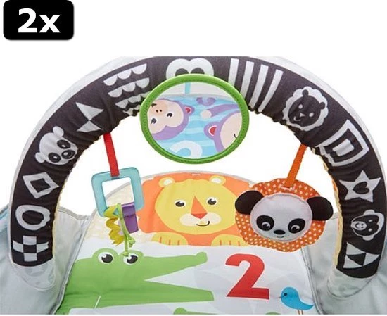 2x Fisher-Price 2-in-1 Activity Gym 6 2x Fisher-Price 2-in-1 Activity Gym - Afbeelding 6