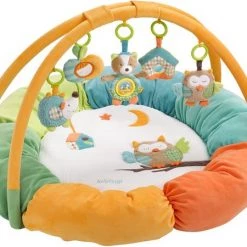 Babygym, Baby Cadeau - Jongen & Meisje, Dierenvriendjes Speelmat, Interactief Speelgoed - Multikleuren.