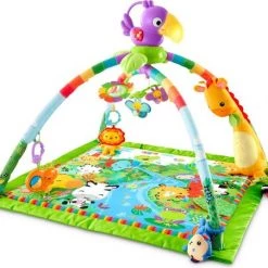 Fisher-Price Fisher Price - Rainforest Speeldeken 21 Fisher-Price Fisher Price - Rainforest Speeldeken -babygyms Winkel 550x451