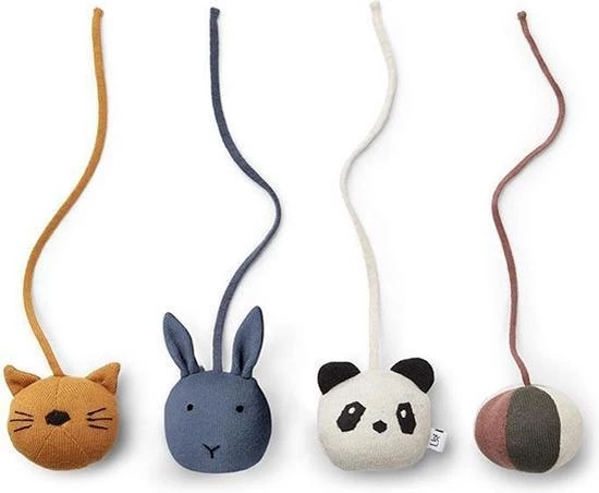 Liewood - Gio Play Gym Accessories Blue Mix 1 Liewood - Gio Play Gym Accessories Blue Mix