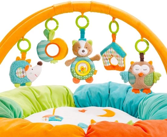 Babygym, Baby Cadeau - Jongen & Meisje, Dierenvriendjes Speelmat, Interactief Speelgoed - Multikleuren. 5 Babygym, Baby Cadeau - Jongen & Meisje, Dierenvriendjes Speelmat, Interactief Speelgoed - Multikleuren. - Afbeelding 5