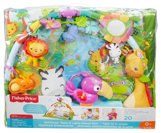 Fisher-Price Fisher Price - Rainforest Speeldeken 8 Fisher-Price Fisher Price - Rainforest Speeldeken - Afbeelding 8
