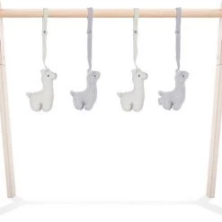 Jollein Babygym Speeltjes - Moon - Nougat - 4 Stuks -babygyms Winkel 550x457 1