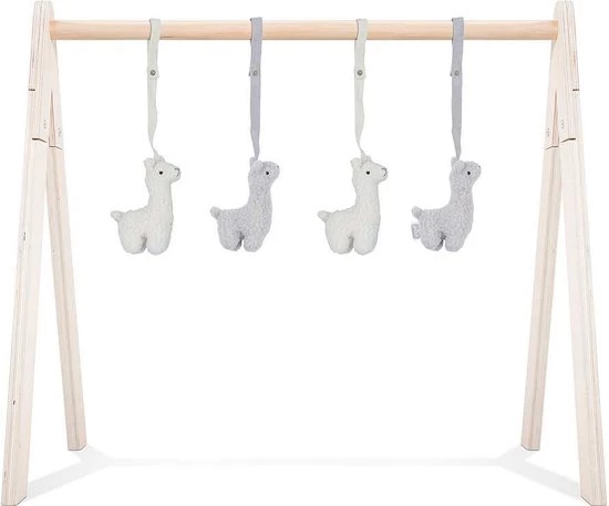 Jollein Babygym Speeltjes - Moon - Pale Pink - 4 Stuks 11 Jollein Babygym Speeltjes - Moon - Pale Pink - 4 Stuks - Afbeelding 11