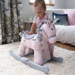 Little Bird Told Me - Celeste & Fae - Hobbelpaard - Roze - Vanaf 12 Maanden -babygyms Winkel 550x458 15