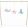 Jollein Speeltjes Set Tiny Waflle - (3 Stuks) Excl. Babygym Multi Colour