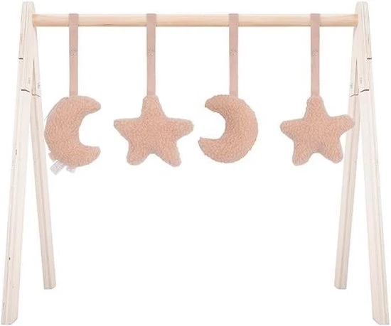 Jollein Babygym Speeltjes - Lama - 4 Stuks 6 Jollein Babygym Speeltjes - Lama - 4 Stuks - Afbeelding 6