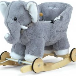 Milly Mally Hobbelfiguur Gray Elephant Grijs