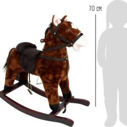 Small Foot Company Small Foot Hobbelpaard Junior 74 X 30 Cm Plunche/staal/hout Bruin 9 Small Foot Company Small Foot Hobbelpaard Junior 74 X 30 Cm Plunche/staal/hout Bruin -babygyms Winkel 550x468 6