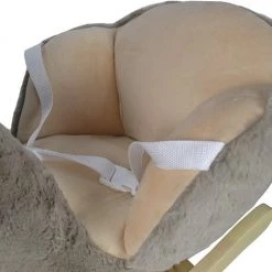 Infantastic Hobbelpaard - Hobbeldier - Schommelpaard - Vanaf 10 Maanden - Met Geluid - 61 X 32 X 52 Cm - Pluche - Bruin -babygyms Winkel 550x469 5