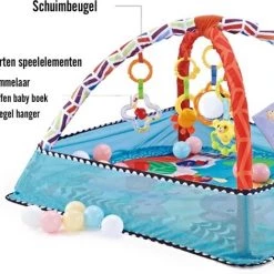 Easy Life Babygym - Speelkleed - Speeltapijt- Baby Speelgoed - Blauw -babygyms Winkel 550x470 5