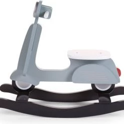 Childhome CHILDWOOD - SCHOMMEL SCOOTER MINT BLAUW/ZWART -babygyms Winkel 550x471 9