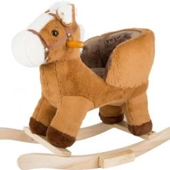 Merkloos Hobbelpaard Met Zitting