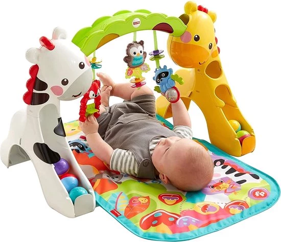 Babygym, Baby Cadeau - Jongen & Meisje, Dierenvriendjes Speelmat, Interactief Speelgoed – Multikleuren 1 Babygym, Baby Cadeau - Jongen & Meisje, Dierenvriendjes Speelmat, Interactief Speelgoed – Multikleuren
