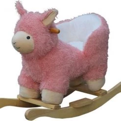 Cabino X Adventure Hobbelpaard / Schommelpaard Lama - Roze