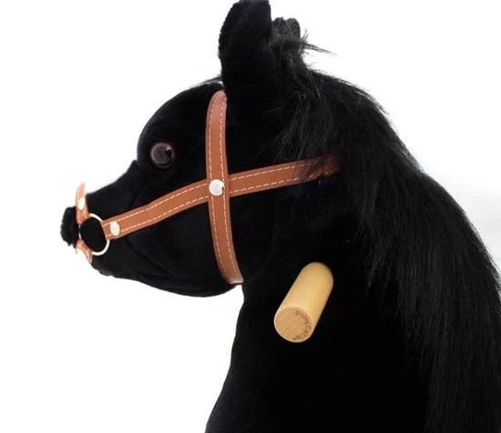 Ponycycle Paard Zwart Met Witte Vlek - 7+ - Tem 80kg 6 Ponycycle Paard Zwart Met Witte Vlek - 7+ - Tem 80kg - Afbeelding 6